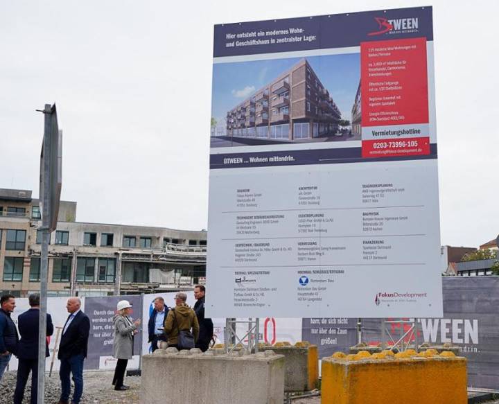 Baustart für neues 