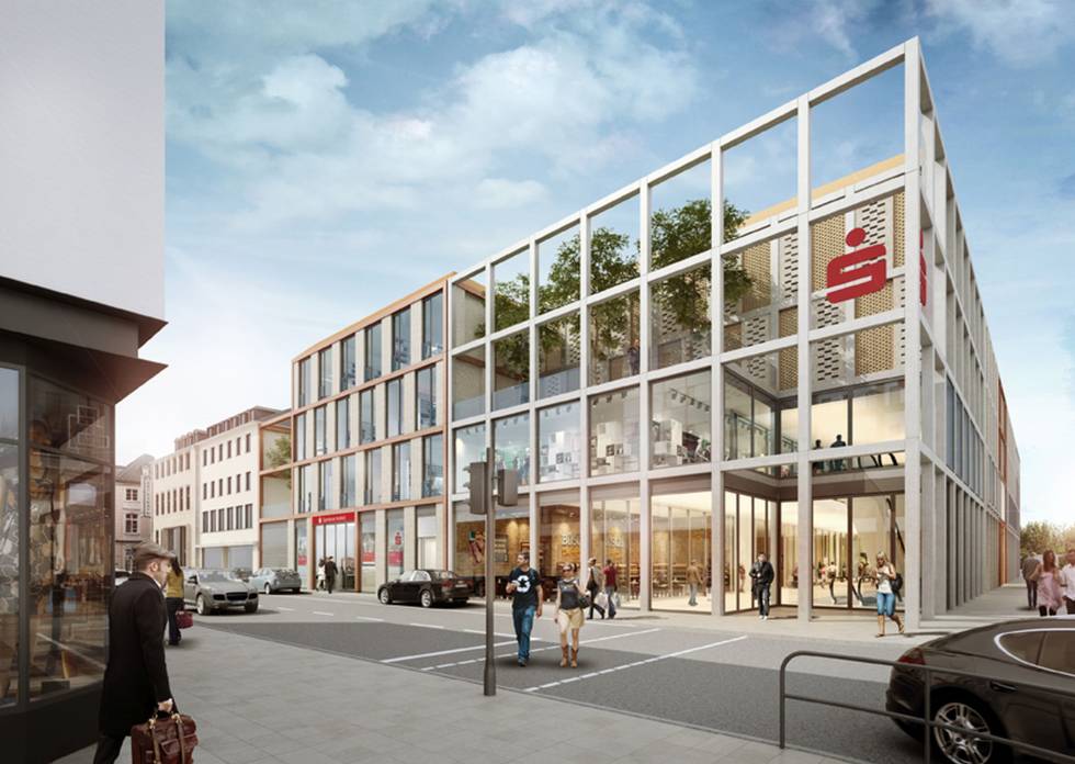 Forum Krefeld:  Neubau eines Geschäftshauses